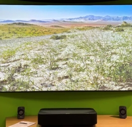 Epson’s striking new projector is bright enough to light up your living room